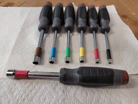 J1207snds Proto Duratek Usa Nut Driver Sae 7 Piece Set Ergonomic Handle J1207snds Proto Duratek Usa Nut Driver Sae 7 Piece Set Ergonomic Handle