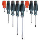 J1208scpf Proto Screwdriver Sets Cushion Grip 8 Pieces