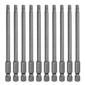 Ptslkhn 799793958161 10pcs T25 Torx Screwdriver Bit Sets 4 Length Magnetic Security Bits Set Ptslkhn 799793958161 10pcs T25 Torx Screwdriver Bit Sets 4 Length Magnetic Security Bits Set