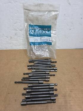 Mshl1 Qualtool Mshl1/4-4 Qty 20 1/4 Inch X 4 Magnetic Nutsetters Usa