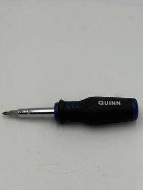 Quinn 792363563444 10-in-1 Multi-bit Screwdriver Missing 1 Combo Slotted/philips Bit