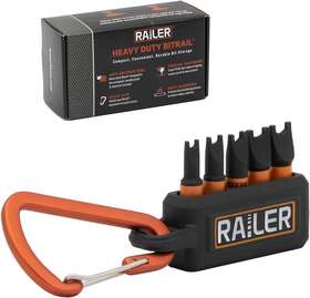 Railer 705353325885 Spanner Screwdriver Bit Set - 5pc S2 Steel 1 Inch Snake Eyes Impact
