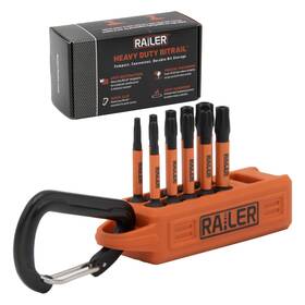 Railer 810055680382 Tamper Proof Torx Bit Set - Premium S2 Steel 2 Inch Impact Driver 10pc 6 Star Railer 810055680382 Tamper Proof Torx Bit Set - Premium S2 Steel 2 Inch Impact Driver 10pc 6 Star