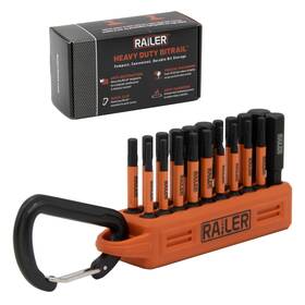 Railer 810055680481 Allen Wrench Hex Bit Set 2 Inch Impact Driver 20pc With A Hol