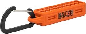 Rb2orc Railer Screwdriver Bit Holder Storage Organizer 20-hole Orange With
