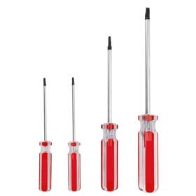Rannb 719889043755 Triangle Head Screwdriver Set Magnetic Red