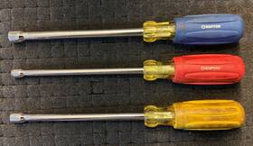 Rap14506 Raptor Lot 3 Vintage Tools Magnetic Nut Drivers 1/4 Inch And 5/16 3/8 Excellent