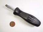 Sdd104 Rare Snap Blade Handle Screwdriver Stubby Flat Black Nice