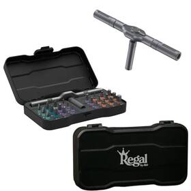Regal By Abir 691057804538 24-in-1 Ratcheting Screwdriver Set Magnetic Compact And Portable Ratchet Too