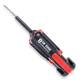 Renext 791735588969 8 In 1 Multi Portable Screwdriver Tools Set With 6 Led Torch