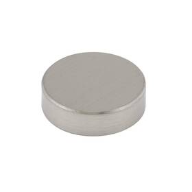 Richelieu Hardware 313030597595 1 Inch 25 Mm Brushed Nickel Decorative Steel Screw Cover Cap For Flat Head Scre