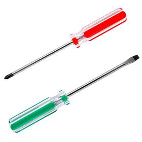 B0bhsjsv5v Rierdge 2 Pcs Magnetic Screwdriver Set 5mm Phillips And Flat Head Tips Scre