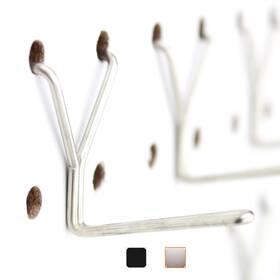 Lh-1-50-ss Right Arrange Stainless Steel Pegboard Hooks 1 Inch - 50pack