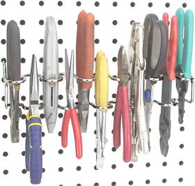 Pph-c-1 Right Arrange Rightarrange Pegboard Pliers Holder - Holds 11 Per 1 Pack Zinc Plated
