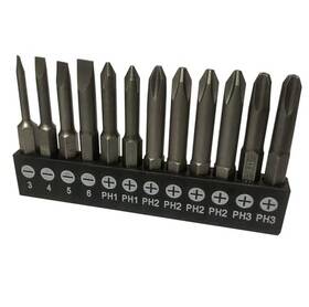 Ad24-007-12e Rirui 12 Piece Slotted Phillips Screwdriver Bits For Drill 1/4 Inch Hex Shank 2