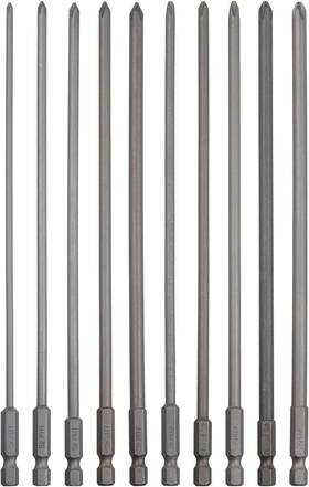 Rocaris 313113337315 10 Pack Extra Long Phillips Screwdriver Bit Sets 1/4 Inch Hex Shank