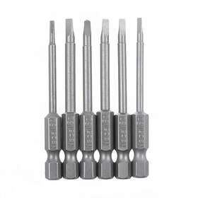 Ta27 Rocaris 691167218225 6 Pack 1/4 Inch Hex Shank Triangle Head Bit Ta14 Ta18 Ta20 Ta23 -65mm