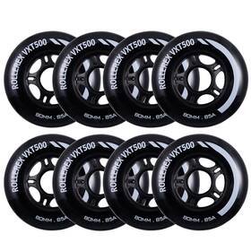 Aw01217 Rollerex Vxt500 Inline Skate Wheels 8-pack Various Size And Color Options Av Aw01217 Rollerex Vxt500 Inline Skate Wheels 8-pack Various Size And Color Options Av