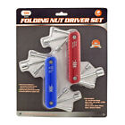 62905 Sae And Metric Swiss Army Style Folding Nut Driver Sets Iit