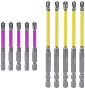 Saipe 313103277287 10pcs Magnetic Ph2 Special Slotted Phillips Screwdriver Bit Set For Electricians Saipe 313103277287 10pcs Magnetic Ph2 Special Slotted Phillips Screwdriver Bit Set For Electricians