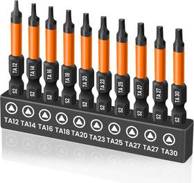 Saipe 744759693365 10 Pieces Triangle Screwdriver Set 2 Inch /50 Mm Long Magnetic Screwdr Saipe 744759693365 10 Pieces Triangle Screwdriver Set 2 Inch /50 Mm Long Magnetic Screwdr