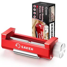 Gj41458-x49626 Saker Honing Guide Tool Upgraded - Off-center Sharpening Holder For Short Woo
