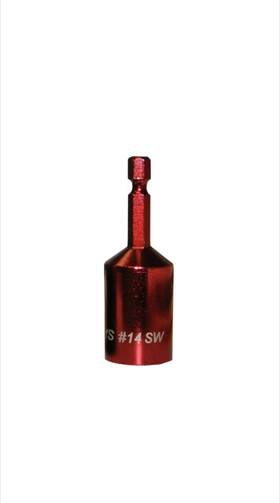 8114910 Sammys Nutsetter 5/8 Inch Hex 2-1/2 L Steel #14sw Nut Driver. New