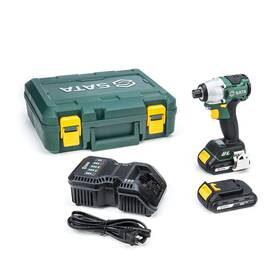 St51085u Sata 18-volt 1/4 Inch Drive Hex Brushless Impact Driver Lithium-ion Kit 2 Amp Hour