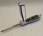 247471 Screwdriver Flip 19--1 Hand Handle 2 Tray 1 " Reach 4 Kobalt Storage Tool Bit
