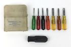 Sd-5 Channellock Vintage Tools Compact Screwdriver Set Original Case