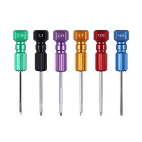 Seujjro Hyu224 6pcs/kit Implant Micro Screwdriver Oral System Base Unive