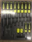 Sgdx120bhv Snap On Pcs Screwdriver Set Hi Viz