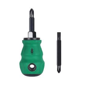 Shaobaoco02 Shaobaoco 797507354346 Compact 2in1 Stubby Screwdriver Set For Electronics Diy And Home Repair