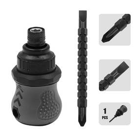 Shaoduoli 972655996820 Ratchet Screwdriver Dual-purpose Bolt Driver Telescopic Phillips/cross Bit An
