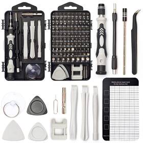Sd009-grey Sharden Precision Screwdriver Set 122 In 1 Electronics Magnetic M Grey