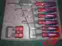 Shdx80rwb Snap-on Snap On Tools 95th Anniversary Screwdriver Set Red White Blue Handles 8 Pc