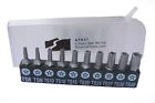 Silverhill Tools 5 Point Star Tamper Proof Bit Set 10 Piece 812233010370