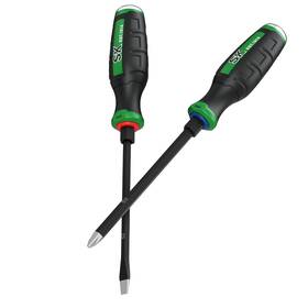 Sk 025141120387 2-piece Heavy Duty Screwdriver Set Demolition Driver Slotted And Phillip