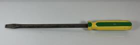 70160 Sk S-k Hand Tools Green And Yellow Slotted Flat Tip Screwdriver