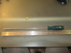 82005 Sk Hand Tools Suregrip Phillips #1 Screwdriver 13-1/2 Inch Long - Very Nice