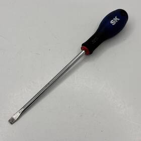 83557 Sk S-k Tools 5/16 Inch X 7 Expert Slotted Screwdriver Blue/black France