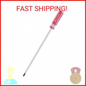 Skziri 609876736534 Phillips Screwdriver Long 10 Inch #1 Extra Ph1