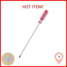 Skziri 697478921458 Phillips Screwdriver Long 10 Inch #1 Extra Ph1