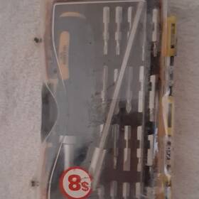 T5-t9 Smith Tool 99222 22pc Precision Ratcheting Screwdriver Set Mixed Bits