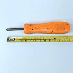 5178 Snap-on Tools Orange Handle 1 1/2 Inch Phillips Head Screw Driver Screwdriver Usa 5178 Snap-on Tools Orange Handle 1 1/2 Inch Phillips Head Screw Driver Screwdriver Usa