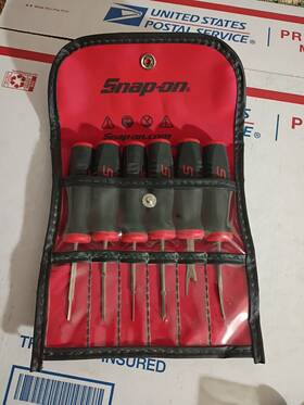 Sgtt106a Snap-on C0615b Terminal Tool Screw Driver Set Kit Of 6 -sgtt106a