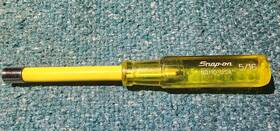 Nd110 Snap On Snap-on Nut Driver Insulated Shaft Usa Made Light Grind - Marked