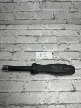 Nddm120 Snap-on Tools 12mm Metric Nut Driver Black Hard Handle - Usa Nutdriver