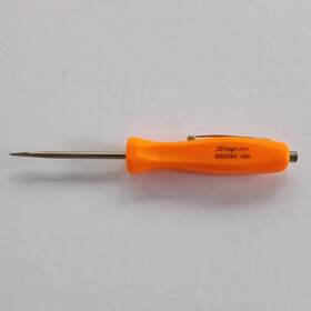 Sdd224 Snap-on Usa Pocket Clip Screwdriver With Magnet Orange Handle Flat Blade