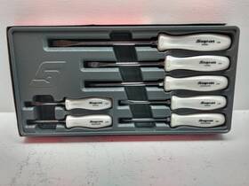 Lp1115449 Snap-on Sddx70apw 7 Pc Set Assorted Screwdrivers